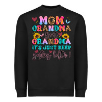 Black mom grandma great grandma it's just keeps getting Heavyweight Sweatshirt - Artiststas