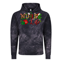 Cloud Black nurse life christmas Vintage Hoodie - NancyCooperArtShop