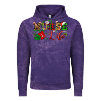 Cloud Purple nurse life christmas Vintage Hoodie - NancyCooperArtShop