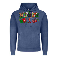 Vintage Denim nurse life christmas Vintage Hoodie - NancyCooperArtShop