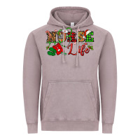 Vintage Zinc nurse life christmas Vintage Hoodie - NancyCooperArtShop