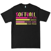 Black retro softball png Premium Tee - JahusDesignShop