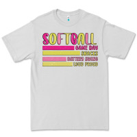 Dove Grey retro softball png Premium Tee - JahusDesignShop