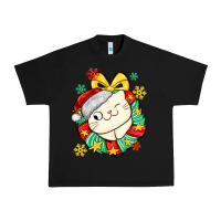 Black Christmas wreaths cat Urban Heavy Tee - MaliasSmallBusiness