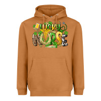 Meerkat lucky nurse St. Patrick's Heavyweight Hoodie - HowdyJamesFarm