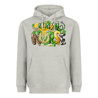 Moon Dust lucky nurse St. Patrick's Heavyweight Hoodie - HowdyJamesFarm
