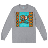 Heather Grey Western Fall Cow Mama Long Sleeve Tee - LillyAllenDesigns