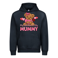 Navy my valentine is my mummy Urban Hoodie - LillyAllenDesigns