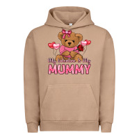 Pigment Burro my valentine is my mummy Urban Hoodie - LillyAllenDesigns