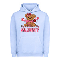 Pigment Grape Ice my valentine is my mummy Urban Hoodie - LillyAllenDesigns
