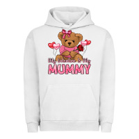 Pigment Lunar Rock my valentine is my mummy Urban Hoodie - LillyAllenDesigns