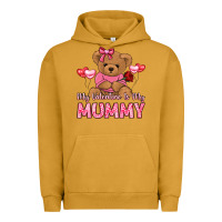 Pigment Peanut Butter my valentine is my mummy Urban Hoodie - LillyAllenDesigns