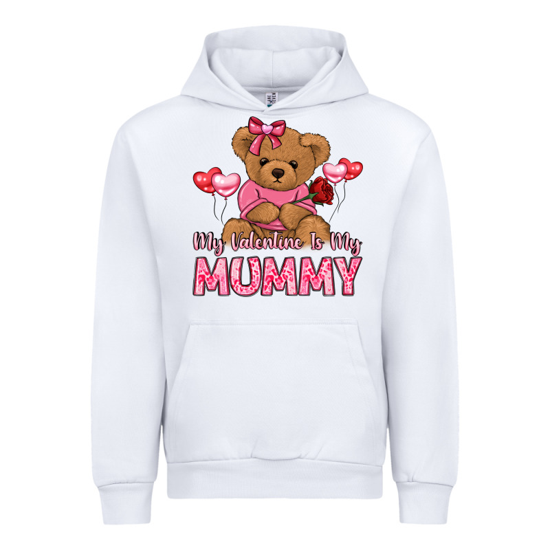 My Valentine Is My Mummy Urban Hoodie by LillyAllenDesigns | Teevron