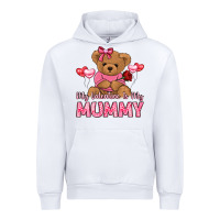 White my valentine is my mummy Urban Hoodie - LillyAllenDesigns
