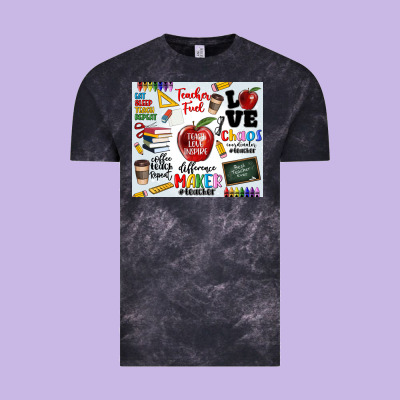 Teacher Vintage Tee Designed By Maliassmallbusiness