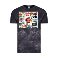 Cloud Black teacher Vintage Tee - MaliasSmallBusiness