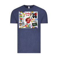 Vintage Denim teacher Vintage Tee - MaliasSmallBusiness