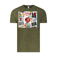 Vintage Olive teacher Vintage Tee - MaliasSmallBusiness
