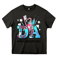 Asphalt da dental assistant Heavy Core Tee - AdoDesignShop
