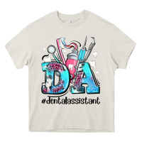 Cream da dental assistant Heavy Core Tee - AdoDesignShop