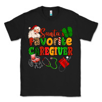 Black santas favorite caregiver Classic Tee - MaliasSmallBusiness