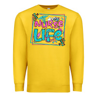 Lemon nurse life olivia  (1) Premium Sweatshirt - OliviaCreatesArt
