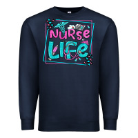 Navy nurse life olivia  (1) Premium Sweatshirt - OliviaCreatesArt