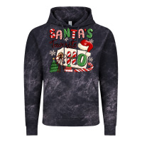 Cloud Black santa's favorite ho Vintage Hoodie - MaliasSmallBusiness