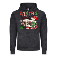 Vintage Black santa's favorite ho Vintage Hoodie - MaliasSmallBusiness