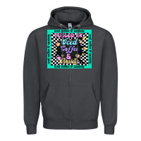 Smoke fueled by ıced coffee and anxiety Zipper Hoodie - TumblerDesignByShophia