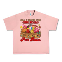 Salmon all i want for christmas is pan dulce Urban Heavy Tee - MaliasSmallBusiness