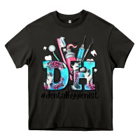 Asphalt d h dental hygienist Heavy Core Tee - AdoDesignShop