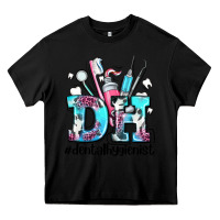 Black d h dental hygienist Heavy Core Tee - AdoDesignShop