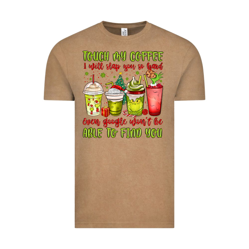 Christmas Characters Coffee Cups Vintage Tee by MaliasSmallBusiness | Teevron