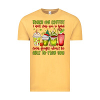 Vintage Mustard christmas characters coffee cups Vintage Tee - MaliasSmallBusiness