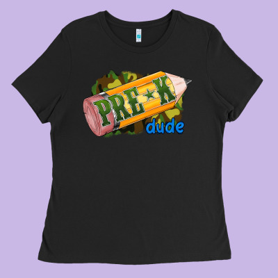 Pre -k Ladies Tee Designed By Ranaportraitstore