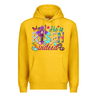 Lemon He is risen indeed Happy Easter Day Premium Hoodie - HowdyJamesFarm