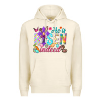 Tofu He is risen indeed Happy Easter Day Premium Hoodie - HowdyJamesFarm