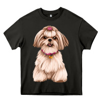 Asphalt shih tzu Heavy Core Tee - Artiststas