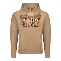 Vintage Coffee love horse western floral Vintage Hoodie - NancyCooperArtShop
