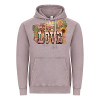 Vintage Zinc love horse western floral Vintage Hoodie - NancyCooperArtShop