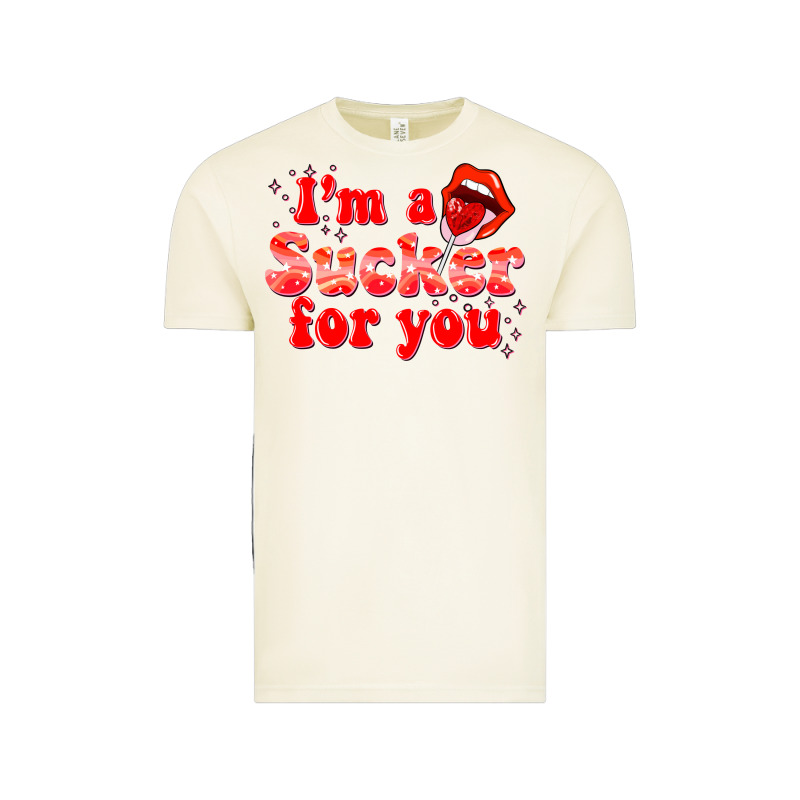 Im A Sucker For You Valentines The Day Vintage Tee by NancyCooperArtShop | Teevron