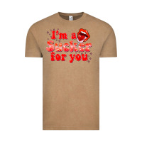 Vintage Coffee im a sucker for you valentines the day Vintage Tee - NancyCooperArtShop