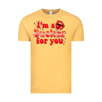 Vintage Mustard im a sucker for you valentines the day Vintage Tee - NancyCooperArtShop