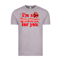 Vintage Zinc im a sucker for you valentines the day Vintage Tee - NancyCooperArtShop