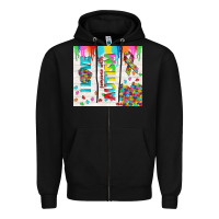 Black i love someone with autism Zipper Hoodie - TumblerDesignByShophia