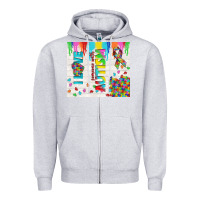 Heather Grey i love someone with autism Zipper Hoodie - TumblerDesignByShophia