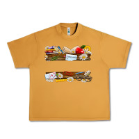 Peanut Butter floral teacher custom name Urban Heavy Tee - NancyCooperArtShop