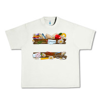 Pistachio floral teacher custom name Urban Heavy Tee - NancyCooperArtShop