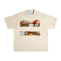 Sandshell floral teacher custom name Urban Heavy Tee - NancyCooperArtShop